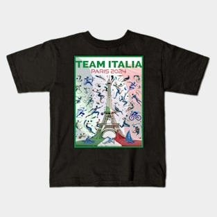 Team Italia - Paris 2024 Kids T-Shirt